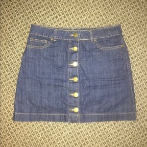 Denim skirt